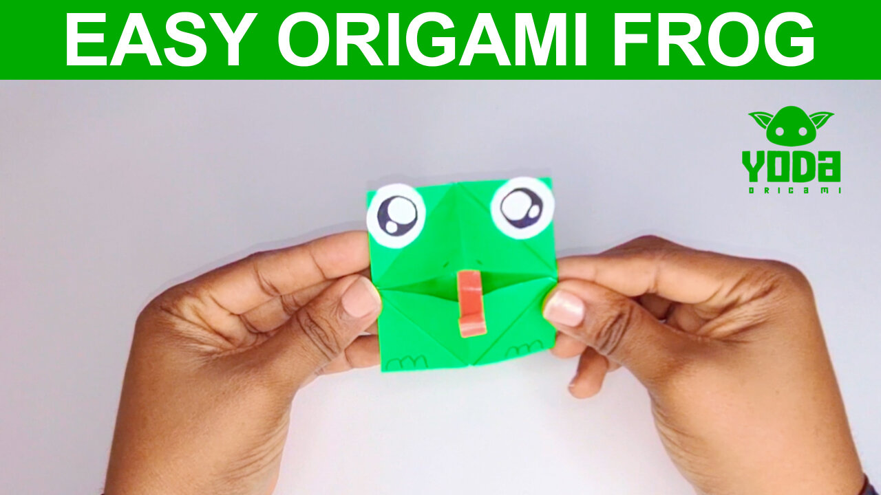 How To Make An Origami Frog Easy And Step By Step Tutorial 0981