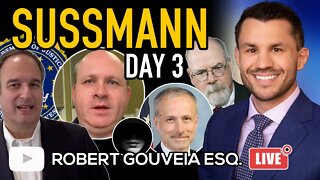 Sussmann Trial Day 3: Marc Elias, Deborah Fine, FusionGPS Laura Seago