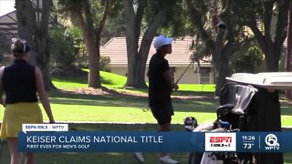 Keiser men's golf takes the NAIA national title