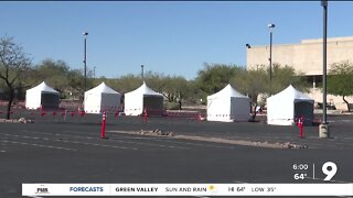FEMA funding high capacity drive thru COVID testing site in Tucson