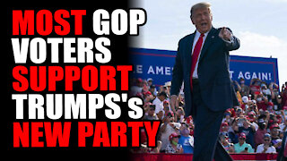Majority of GOP Voters Support Trump Starting a NEW PARTY!
