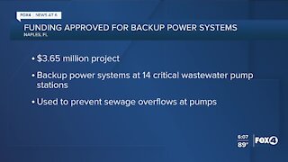 Naples approves backup power systems