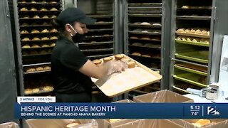 Hispanic Heritage Month: Behind the scenes at Pancho Anaya Bakery
