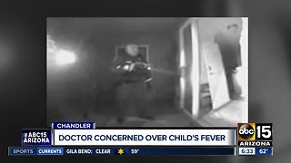 Surveillance video shows Chandler officers removing children from Valley home