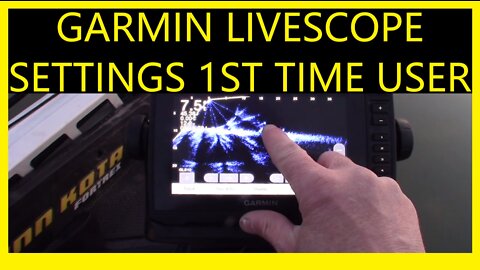 Garmin LiveScope Settings