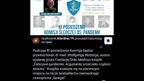 KOMISJA ŚLEDCZA DS. PANDEMI Z DR. WOLFGANG WOGARG
