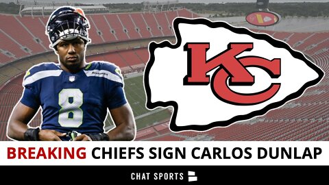 Kansas City Chiefs News Alert: DE Carlos Dunlap Signs 1-Year Contract