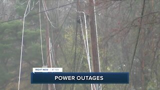 High winds cause damage, flooding, and power outages