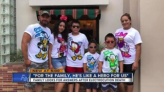 Family looks for answers after electrocution death