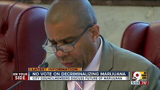 No vote on decriminalizing marijuana