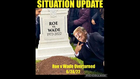 Situation Update: Roe V Wade Overturned! Pro-Abortion Riots Planned! NWO Agenda In Plain Sight! Big Liar Obama Admits From Kenya! Biden Cheat Card! Gun Rights Win! - We The People News