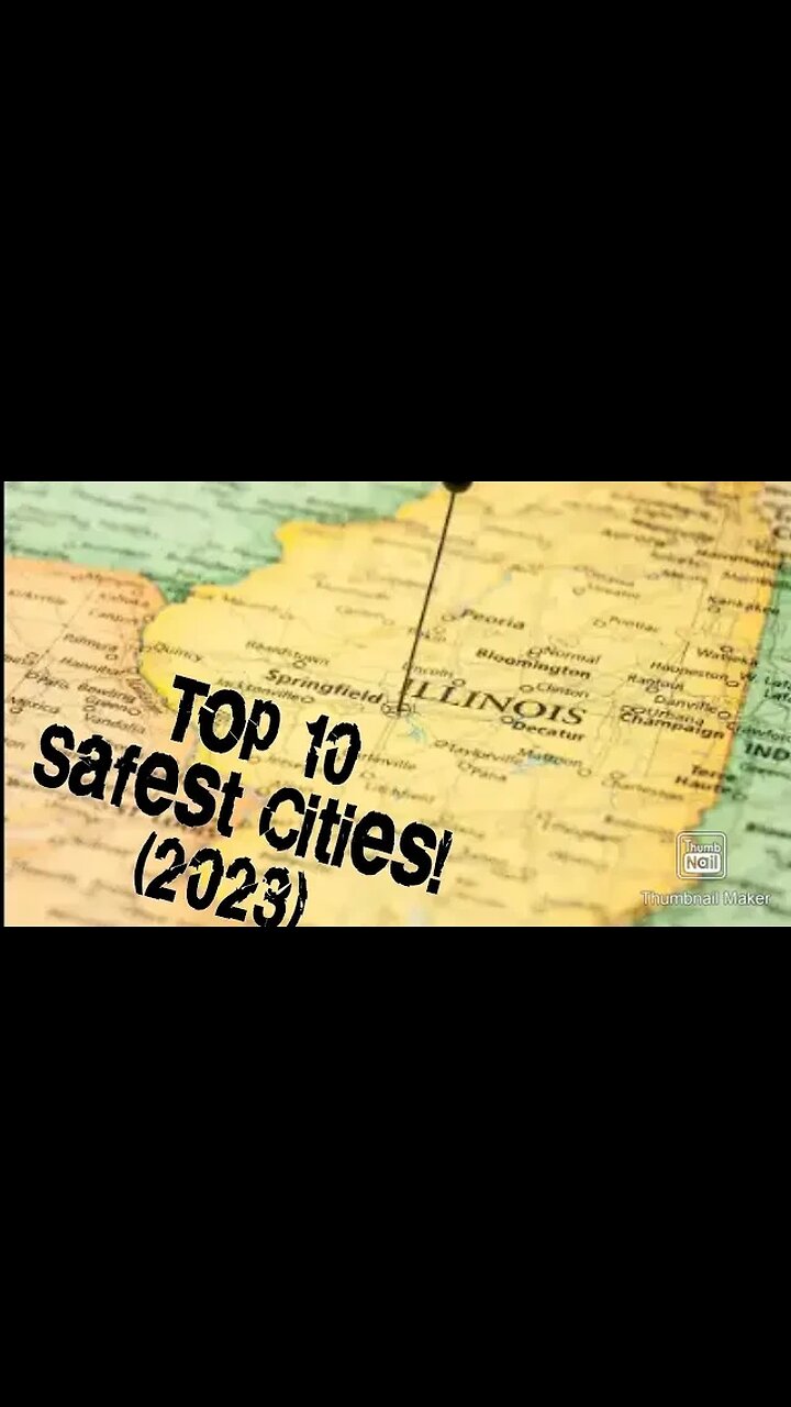 Safest Cities in Illinois (2023)