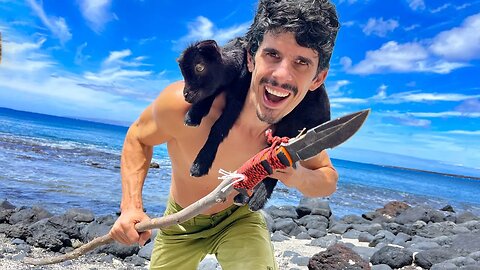24 Hour Survival Camping and Spearfishing in Hawaii