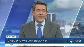 Child drowned off Siesta Key