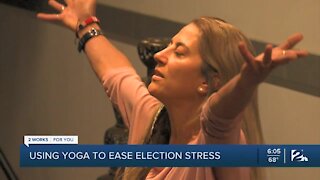 Using yoga to ease election stress