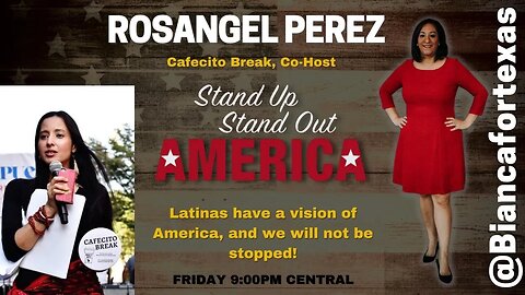 Stand Up Stand Out America with Cafecito Break Sisters