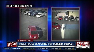 Tulsa police searching for robbery suspect