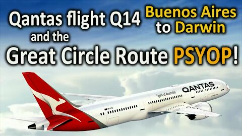 Qantas flight Q14 PSYOP EXPOSED