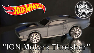 "ION Motors Thresher" in Grey - Model by Hot Wheels