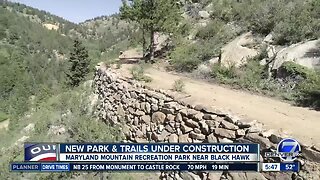 New park & trails under construction in Black Hawk