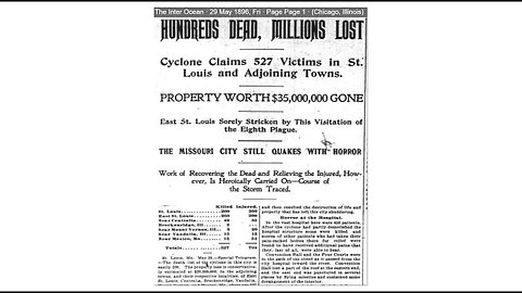 The Climate Crisis Of 1896
