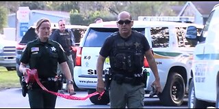 PBSO: Deputy pinned between cars during takedown