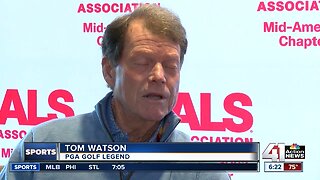 Sports legends Tom Watson, George Brett continue raising ALS awareness