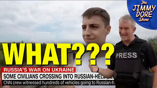 (Video) Ukrainians Fleeing To Russian-Held Territory In Droves