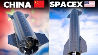 China Keeps COPYING SpaceX With It's NEW Starship Clone!