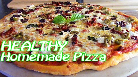 Healthy Homemade Pizza Recipe