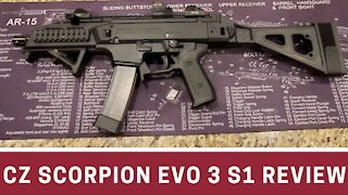 CZ Scorpion EVO 3 S1 Pistol Review