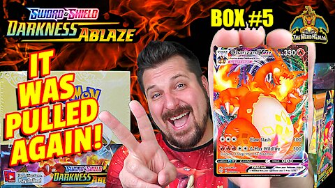 🔥Charizard Pulled Again!🔥 Darkness Ablaze Booster Case (Box 5) | Charizard Hunting | Pokemon Opening