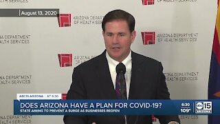 Long-term planning group for COVID-19 no longer in place in Arizona