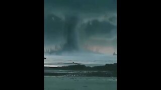 How a stronger Tornado formed via Winds || Atlantic hurricane