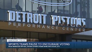 Pistons, Lions, and Detroit sports teams lead the way in voter registration, safety
