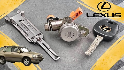 [1557] Lexus RX300 Door Lock Picked