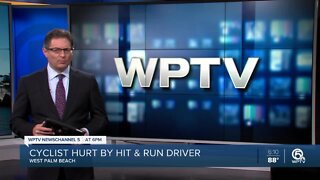 Bicyclist severely injured in West Palm Beach hit and run