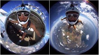 This 360º skydiving video will blow your mind!