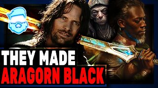 Aragorn Is Black Now! Magic The Gathering Makes Lord Of The Rings Hero Black & Gets Destroyed!