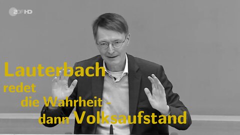 Bundespressekonferenz: Lauterbach redet Wahrheit - dann Volksaufstand