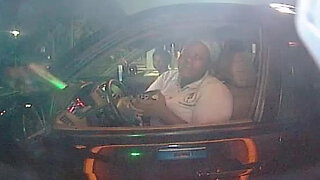 Surveillance video shows gunman try to rob woman at drive-thru ATM