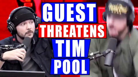 Tim Pool Threatened by RA The Rugged Man During Podcast in Heated Argument – Public Freakout