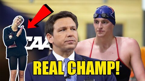 Ron DeSantis REJECTS Lia Thomas' win and names Emma Weyant the NCAA Champion!