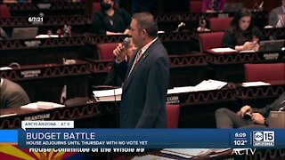 Arizona House tables budget after failing to get enough votes