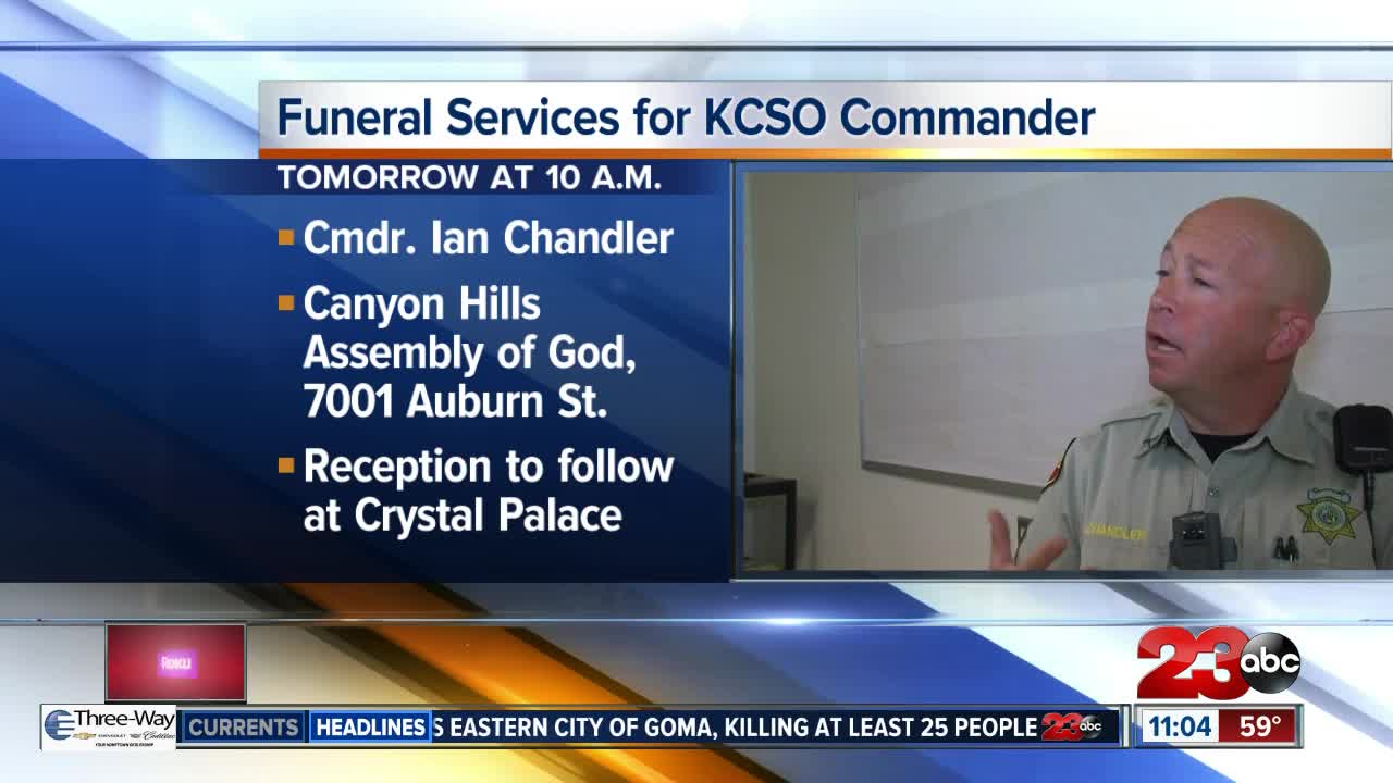 Funeral Services for KCSO Commander Ian Chandler