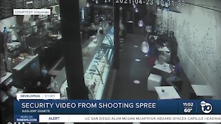 Security video from shooting spree