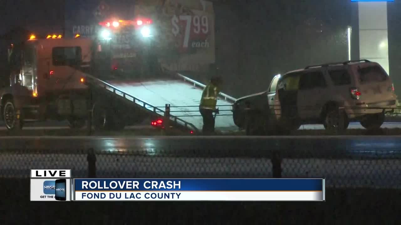 Crashes in Fond du Lac during Wednesday morning travel