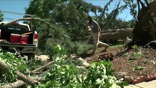 Thousands still without power as clean-up from Saturday’s storm continues