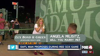 Southwest Florida woman gets surprise proposal at Fenway Park