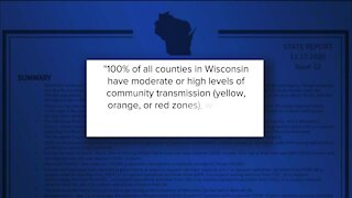 Wisconsin has fifth highest rate in the country of new COVID-19 cases, White House report says